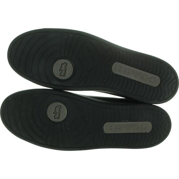 Coach Mens Outlet Clip Black Leather Low Top Casual And Fashion Sneakers Used - Picture 2 of 5